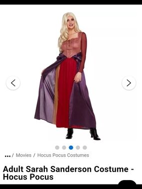Hocus Pocus Sarah Sanderson cosplay dress + Cape